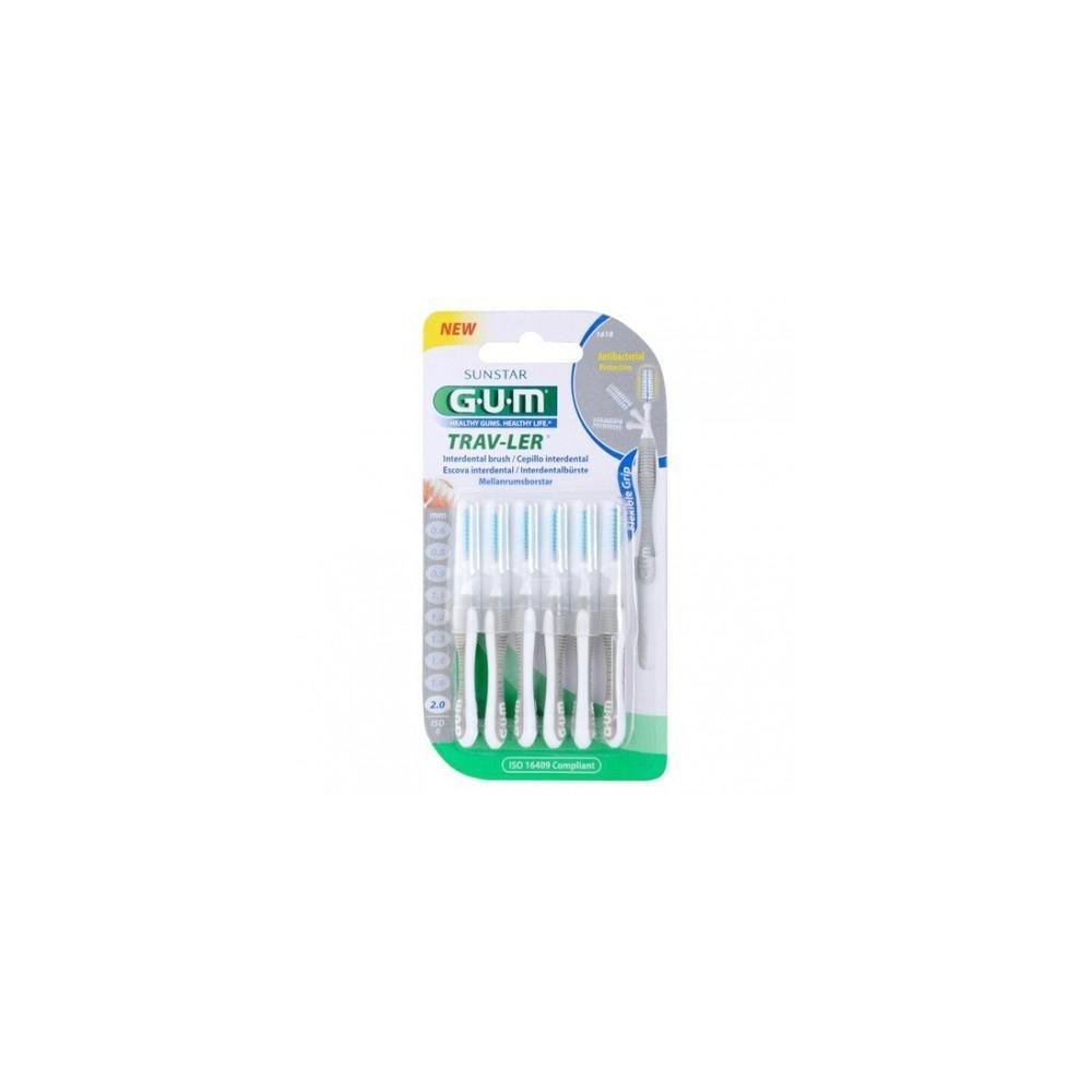 Gum® 1618 Conical Brush 2mm 6pcs