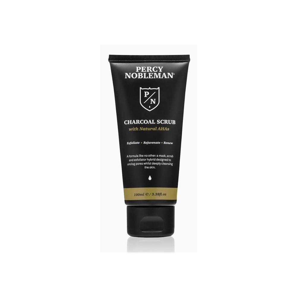 Percy Nobleman Charcoal Scrub 100ml