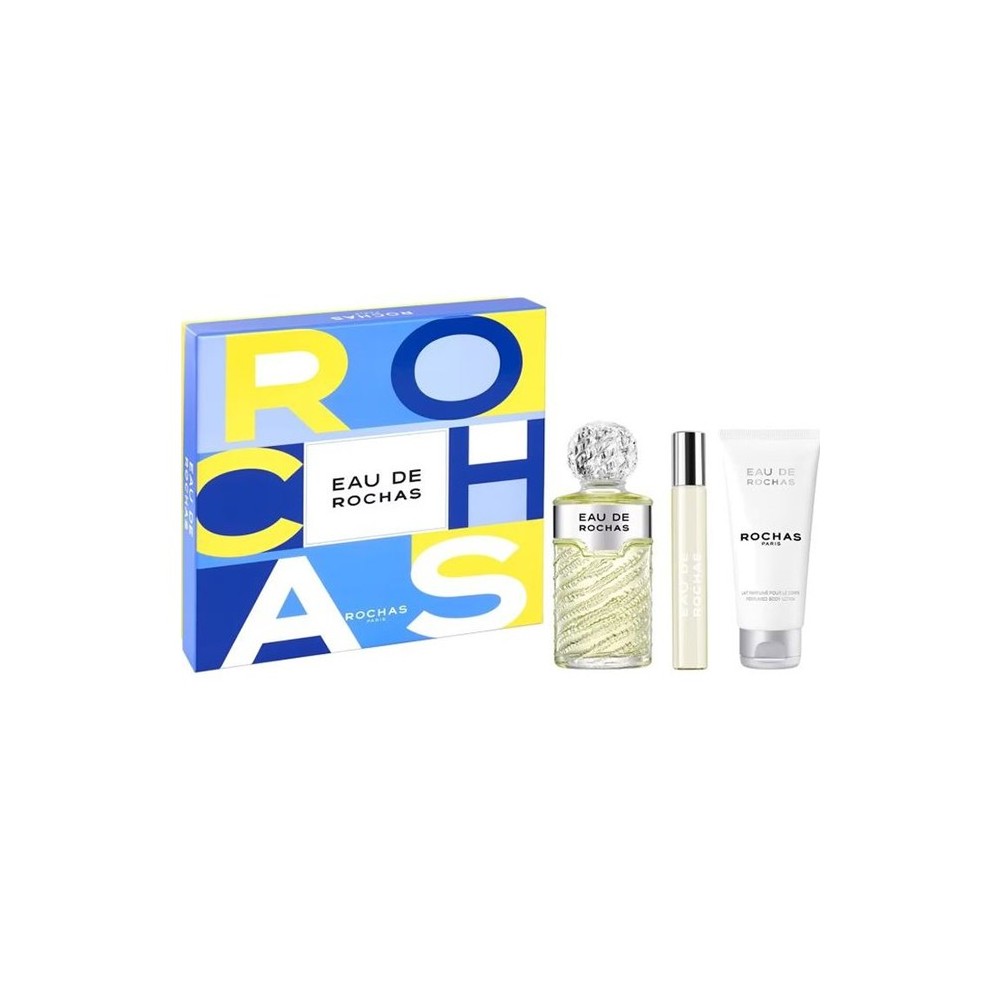 Eau De Rochas tualetinio vandens purškiklis 100 ml, 3 dalių rinkinys