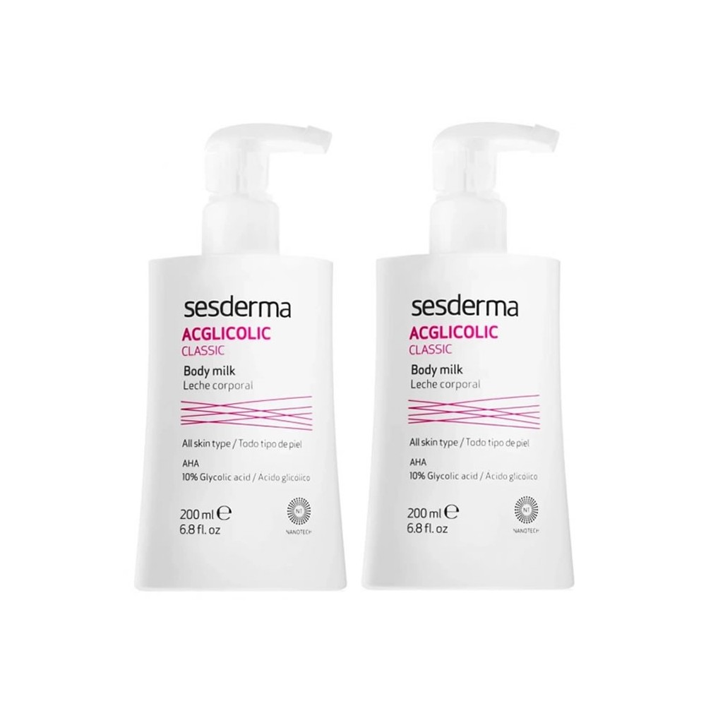 "Sesderma Acglicolic Classic" kūno pienelis 2x200ml