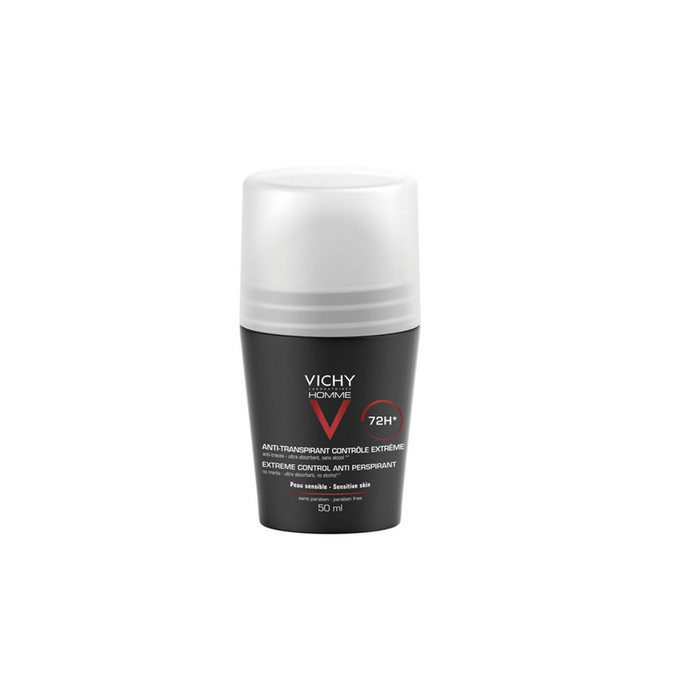 Vichy Homme Intense Roll On Anti Perspirant 50ml