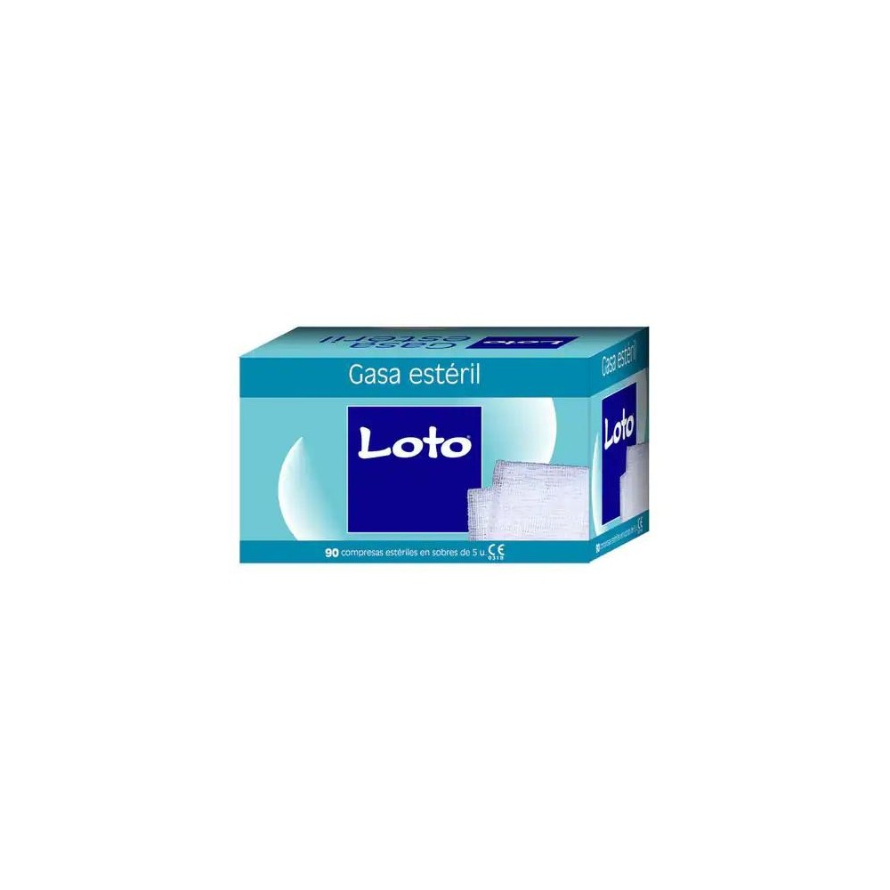 Indasec Lotus Loto Soft Hydrophilic Gauze 100 Cotton 90 vienetų