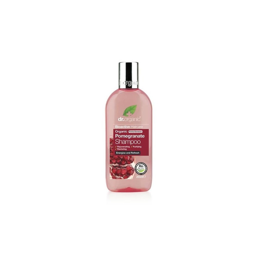 Dr. Organic granatų šampūnas 265ml