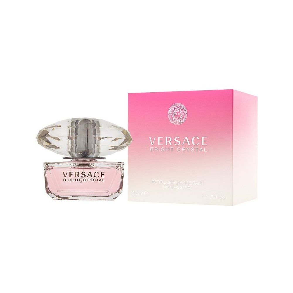 Versace Bright Crystal Perfumed Deodorant Spray 50ml