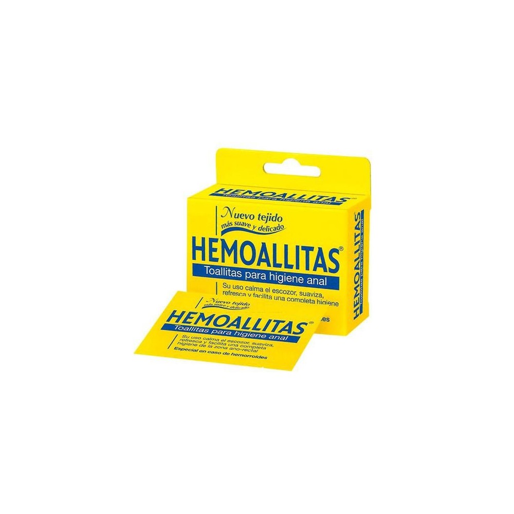 Hemoallitas Wipes For Anal Hygiene 10 Units