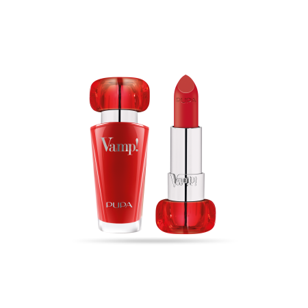 Pupa, Vamp!, Paraben-Free, Volume, Cream Lipstick, 303, Iconic Red, 3.5 g *Tester