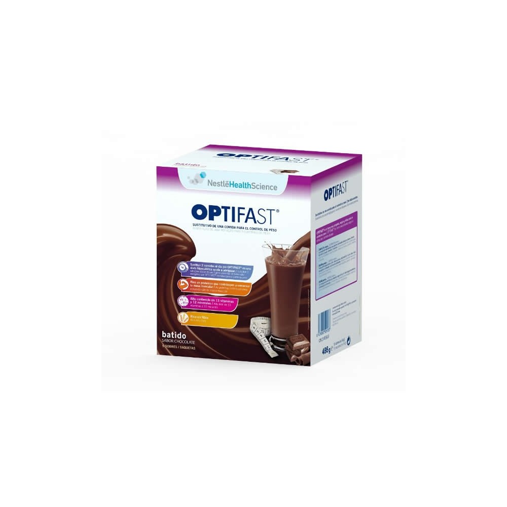 Optifast Batido Chocolate 9 vienetai