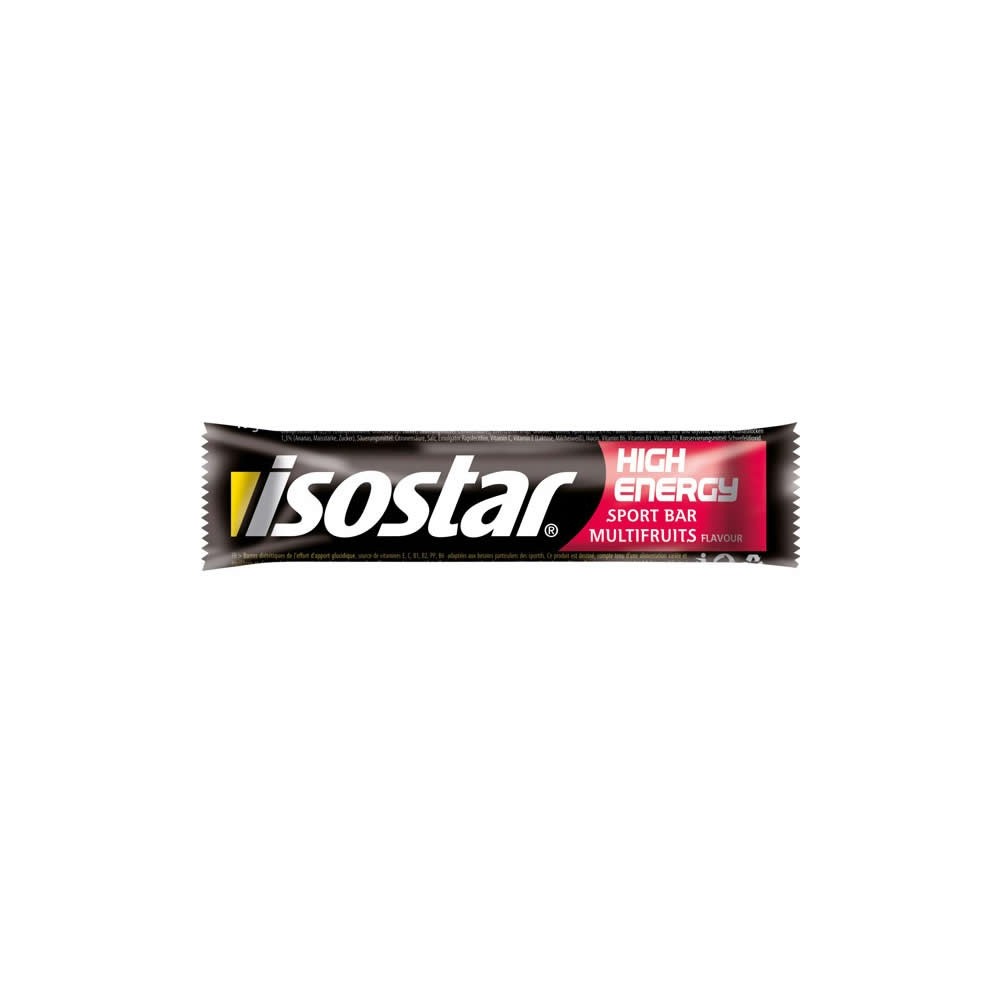 "Isostar" batonėliai "Multifruit High Energy Bar" 40g