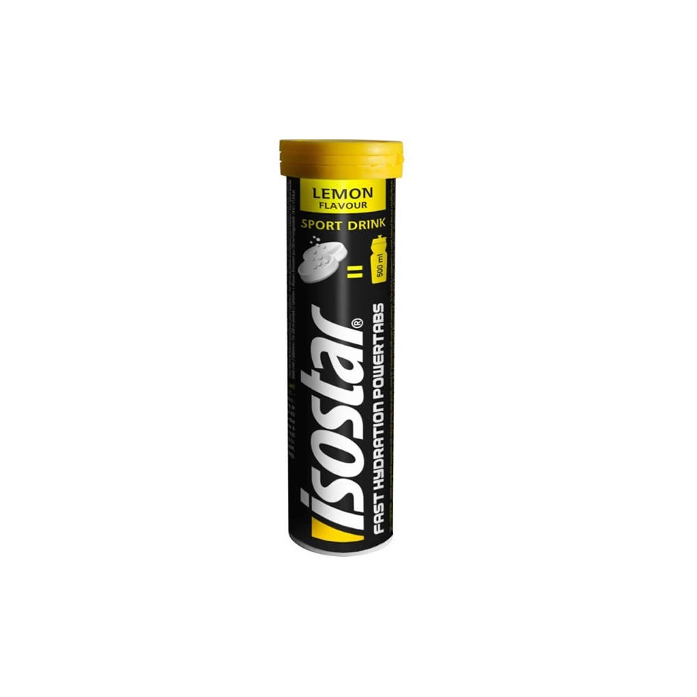 "Isostar Powertabs Fast Hydratation Lemon Drink" 10x12g