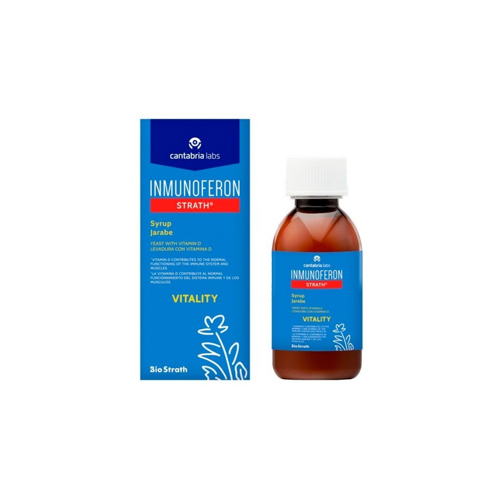 Cantabria Labs Inmunoferon Strath Vitality sirupas 250ml