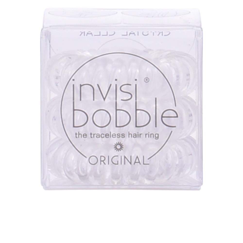 "Invisibobble" žiedas plaukams "Crystal Clear" 3 vnt