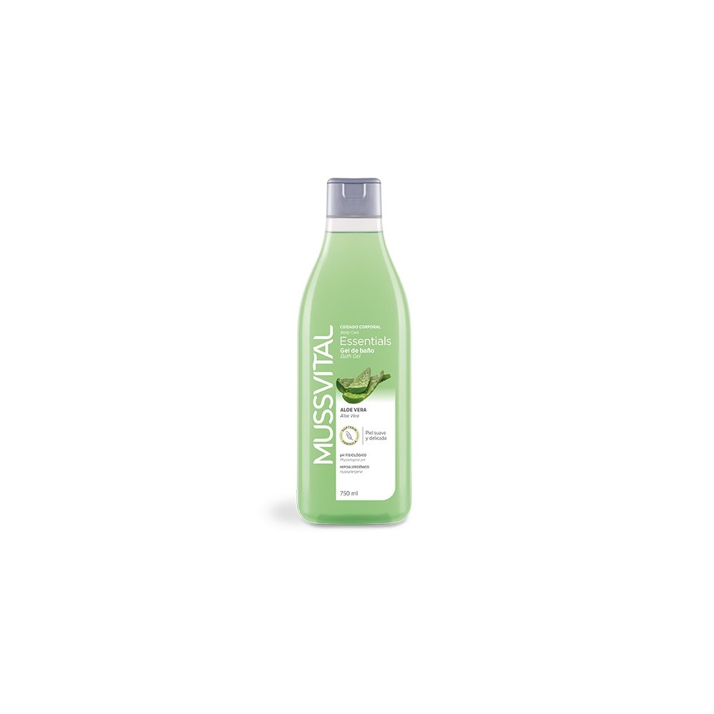 "Mussvital Essentials Aloe Vera" vonios gelis 750ml