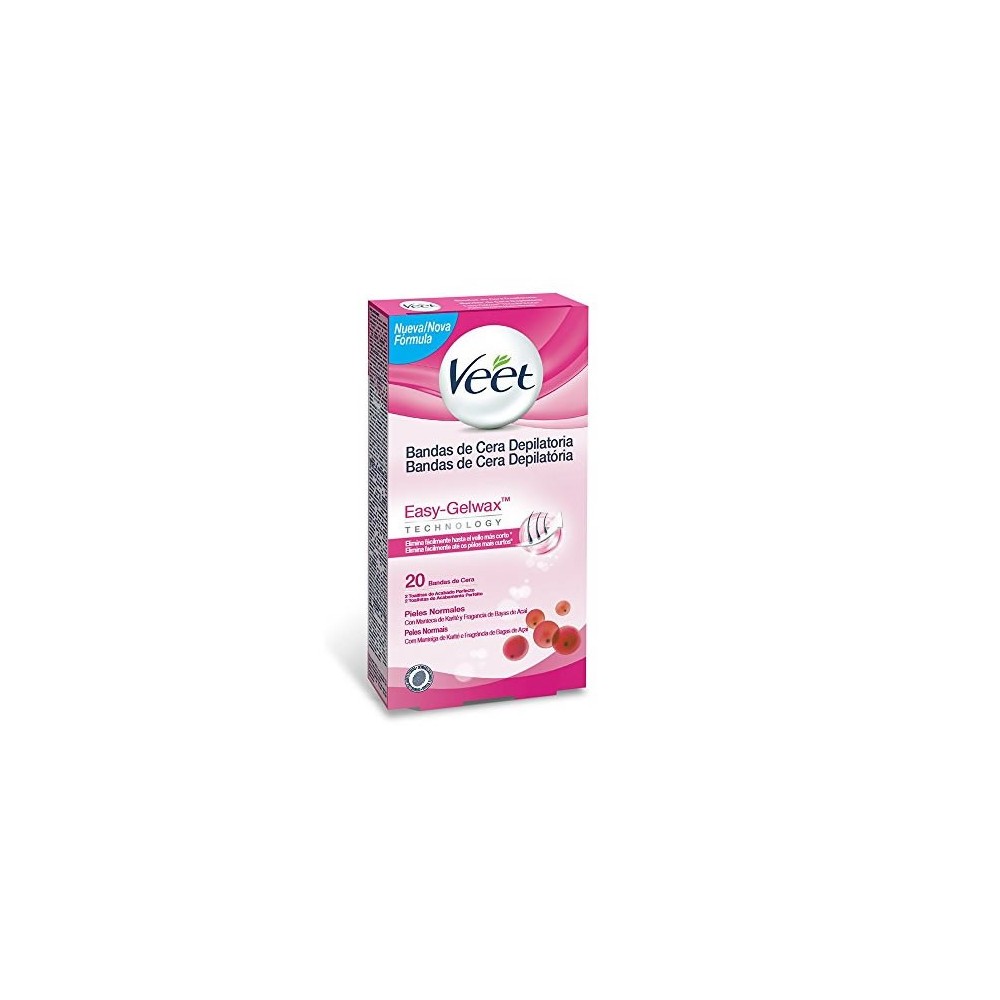 Veet Hair Removal Strips Normal Skin 20 Units