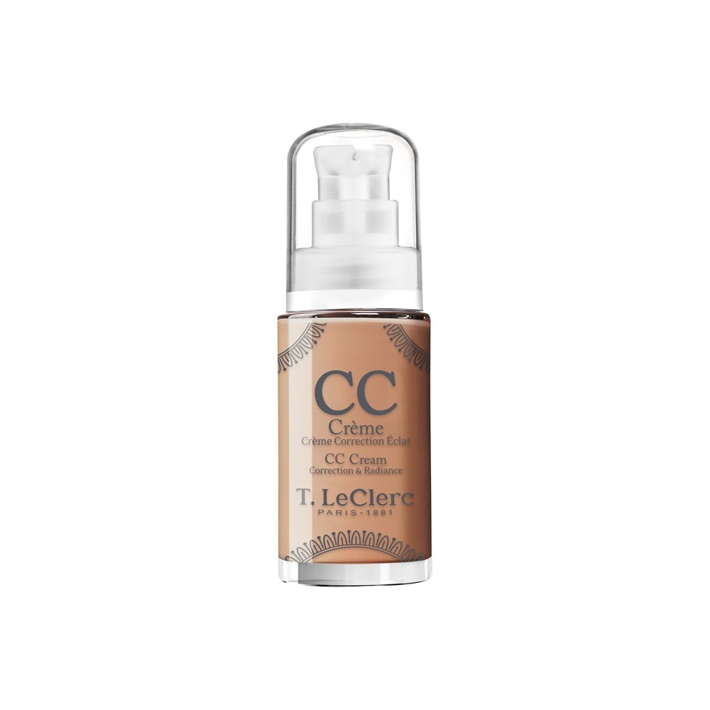 T.Leclerc Cc Radiance Correction Cream Spf20 03 Dark Spindesio korekcinis kremas