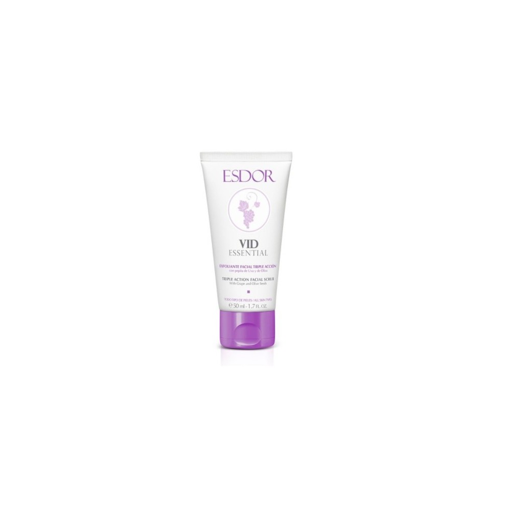 Esdor Triple Action Facial Scrub Vid Essential 50ml