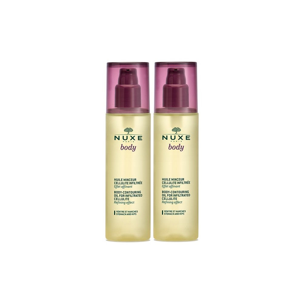 Nuxe Body Contouring Oil For Infiltrated Cellulite 2x100ml