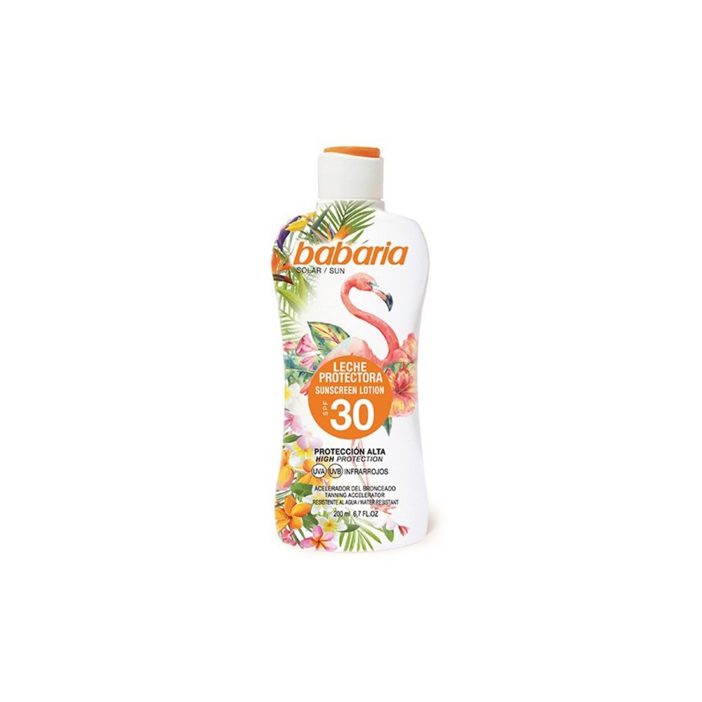 "Babaria Tropical Sun apsauginis losjonas nuo saulės Spf30 200ml