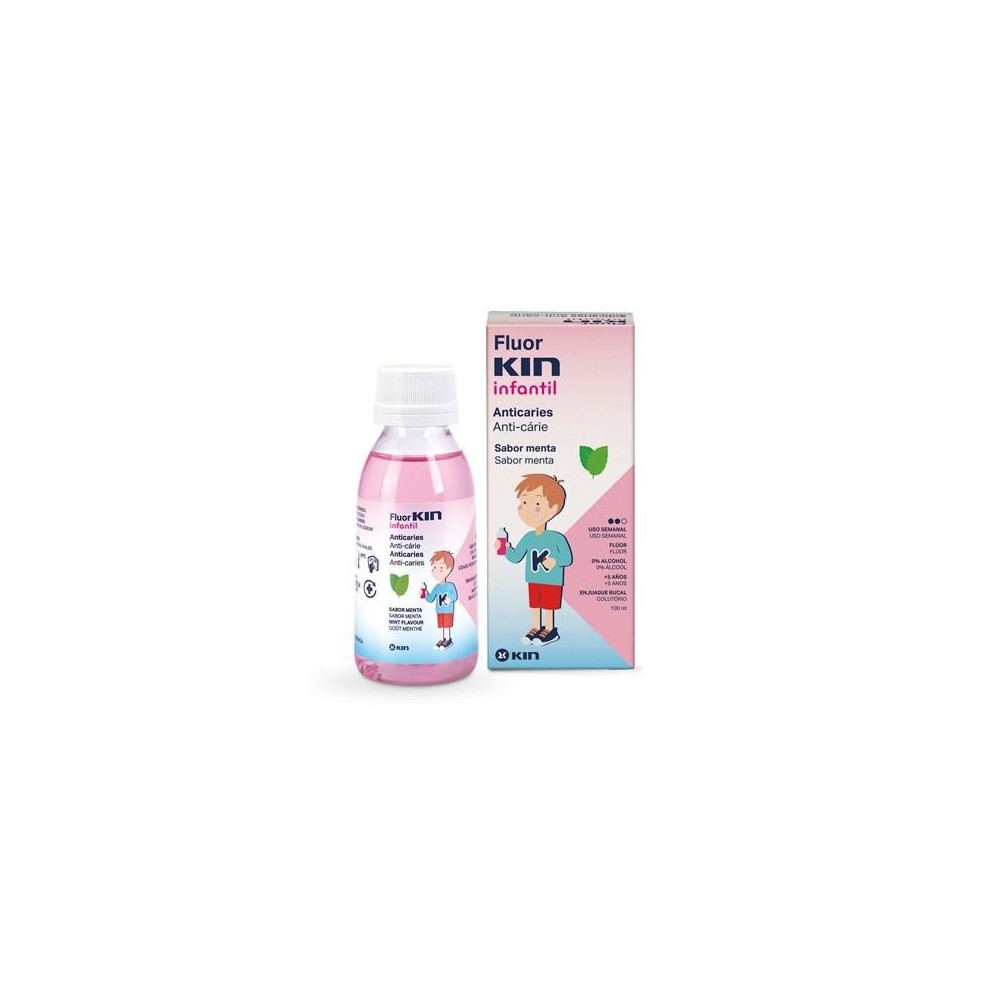 "Fluorkin Infant" priemonė  apsauganti kūdikio dantis nuo dantų ėduonies 100ml