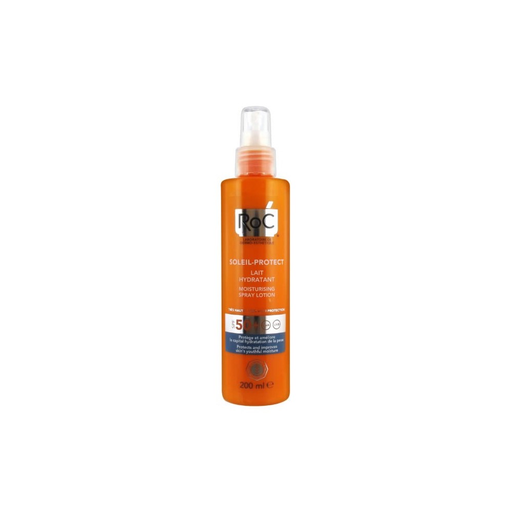 "Roc Soleil Protect" drėkinamasis purškiamasis losjonas Spf50+ 200ml