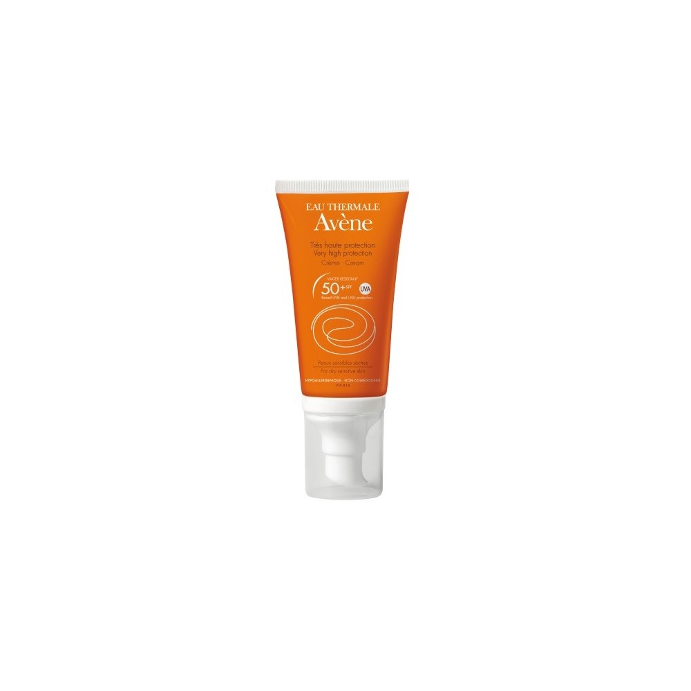 "Avene"  kremas jautriai odai su labai aukšta apsauga nuo saulės Spf50+ 50ml