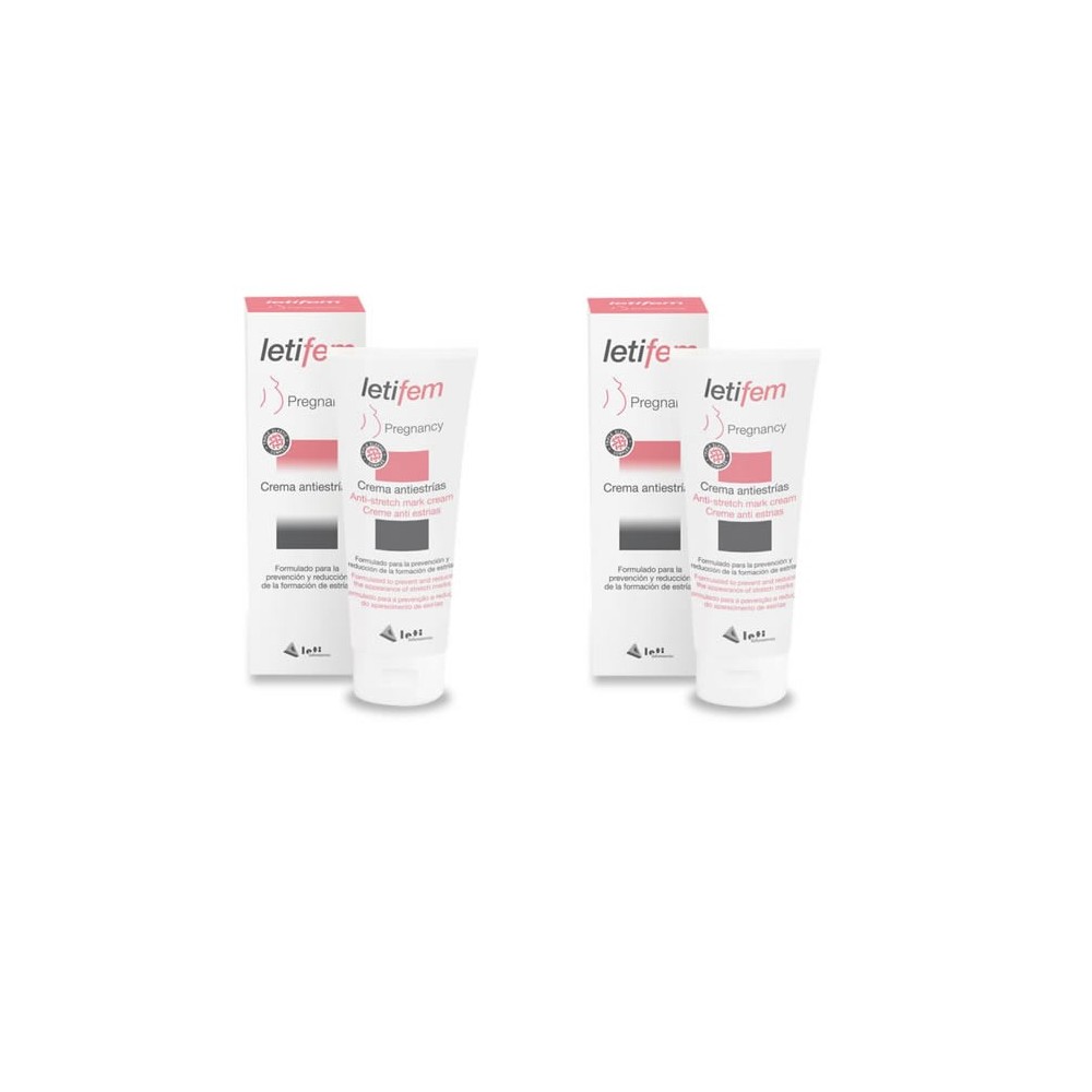 Letifem Pregnancy Anti Stretch Mark Cream 2x200ml