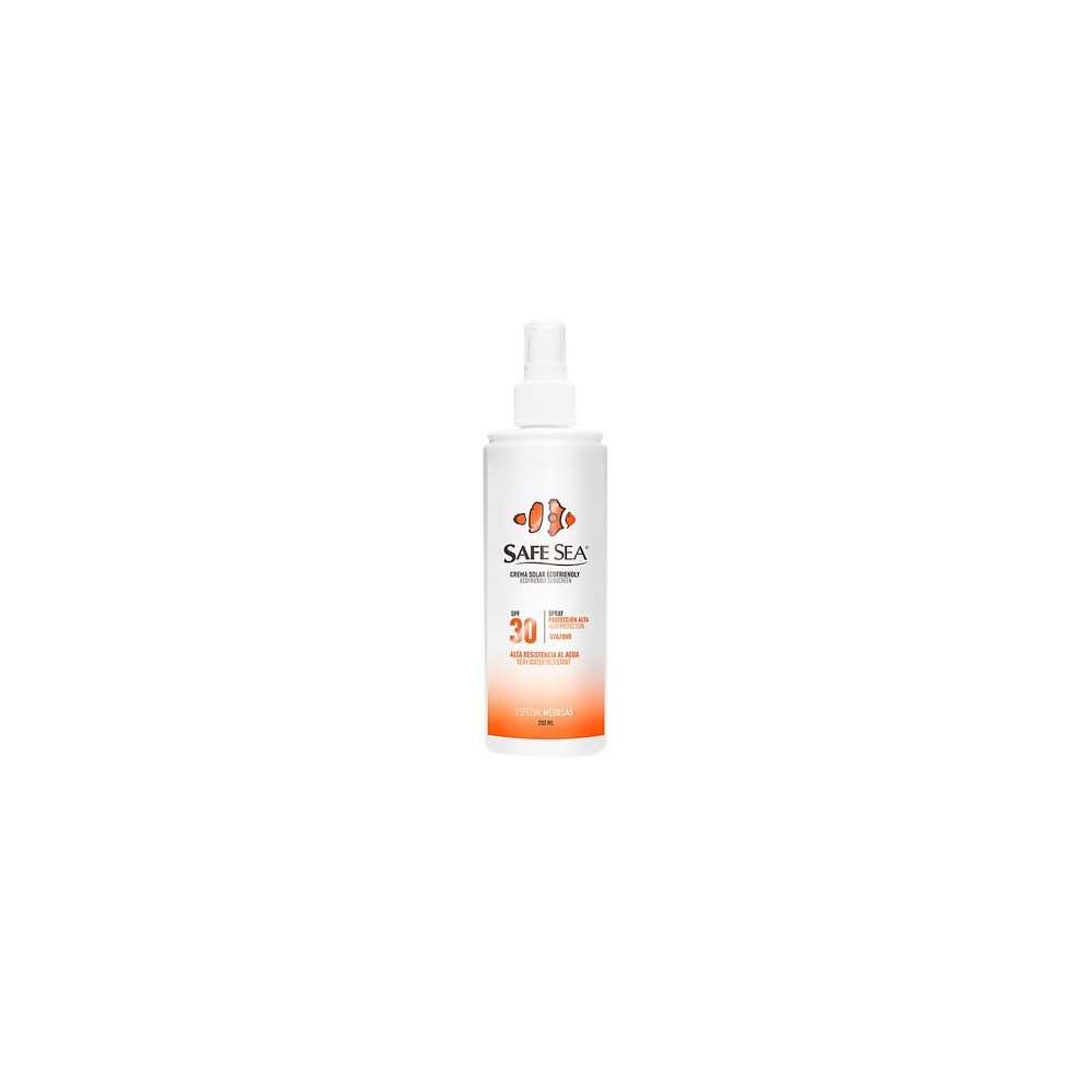 Safe Sea ecofriendly purškiamas kūno kremas nuo saulės Spf30 200ml