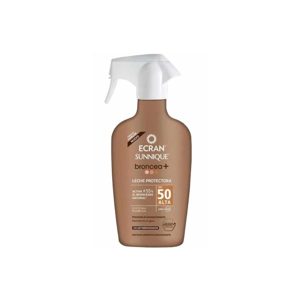 Ecran Sunnique Broncea+ Lotion Spf50 Spray 300ml