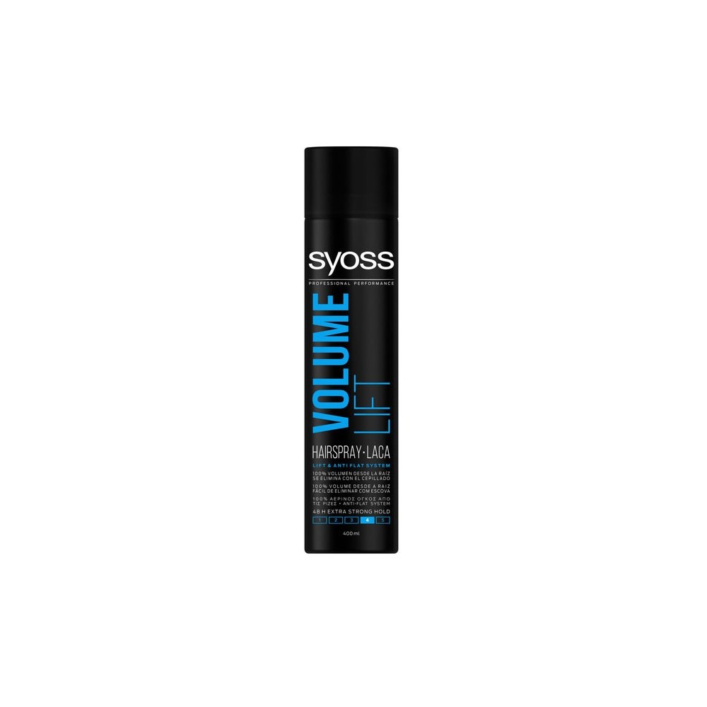 Syoss Hairspray Volume Lift Anti Flat System Spray 400ml