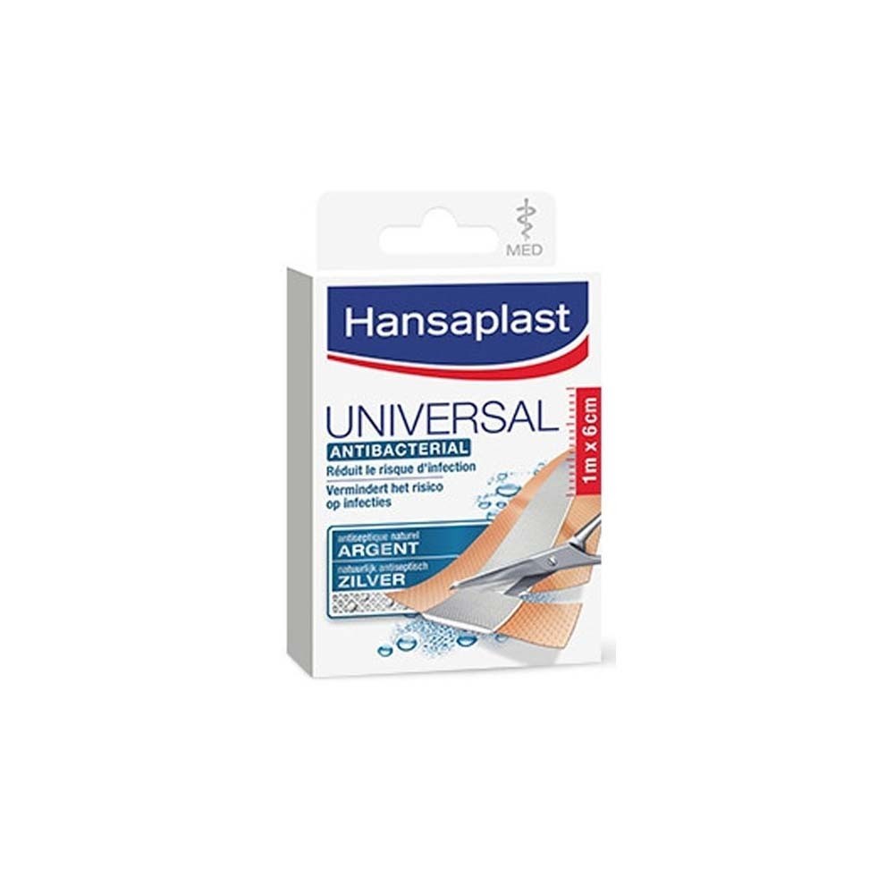 "Hansaplast Med" universalus tvarstis  1mx6cm 1 vnt