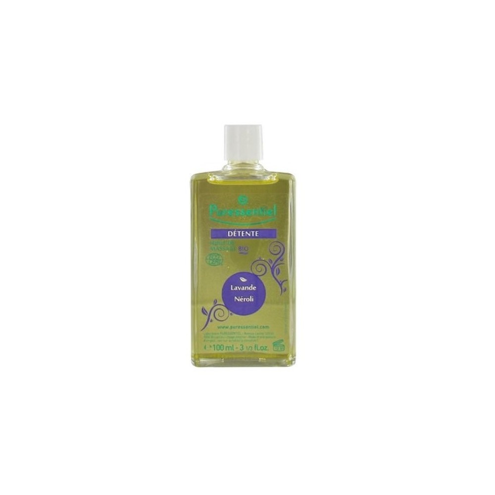 Puressentiel Organic Relaxation Massage Oil Lavender / Neroli 100ml