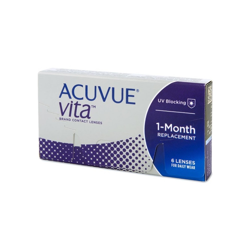 Acuvue Vita Contact Lenses 1 Mounth Replacement -3.75 BC/8.4 6 Units