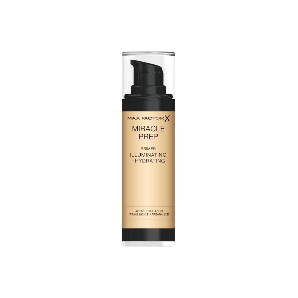 Max Factor Miracle Prep Primer Illuminating + Hydrating makiažo pagrindas  30ml