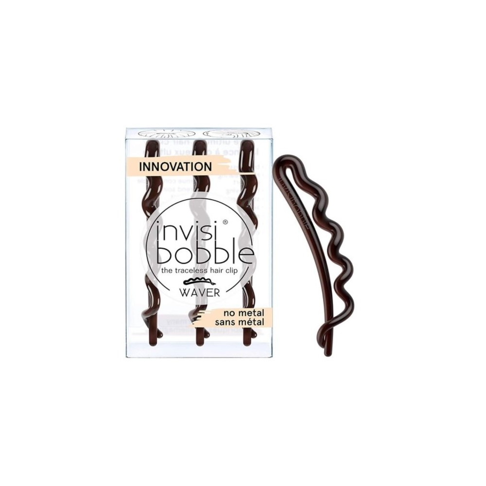 "Invisibobble Waver Pretty Dark" 3 vienetai