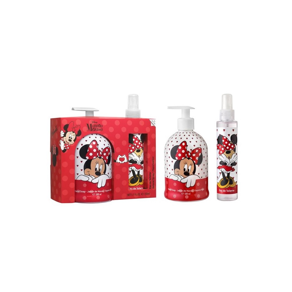 Disney Minnie Mousse Eau De Toilette Spray 150ml Set 2 Pieces