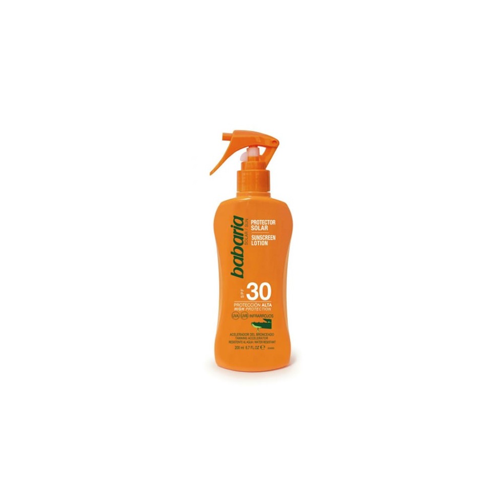 "Babaria" apsauginis purškiklis nuo saulės Spf30 200ml