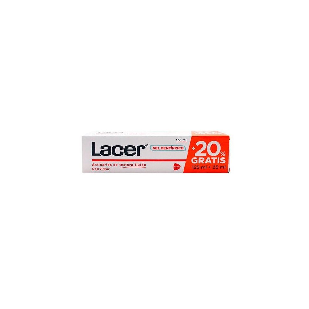 Lacer dantų gelis 150ml + 20ml