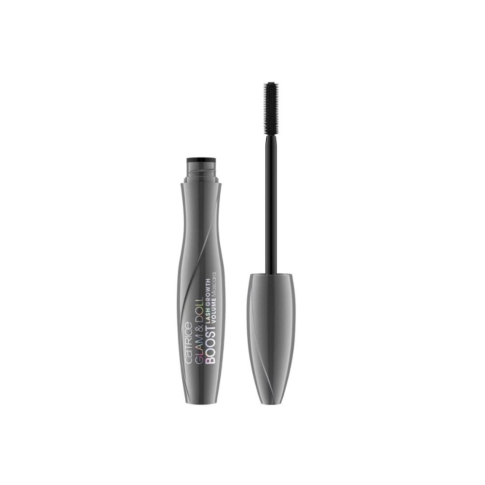 "Catrice Glam & Doll Boost Lash Growth Volume" blakstienų tušas 010 Ultra Black 8ml