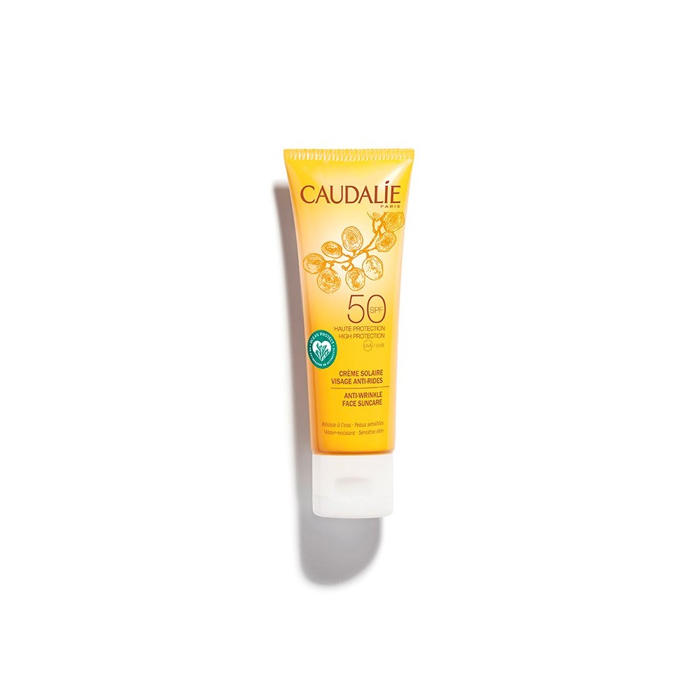 "Caudalie" kremas nuo raukšlių veidui nuo saulės Spf50 50ml