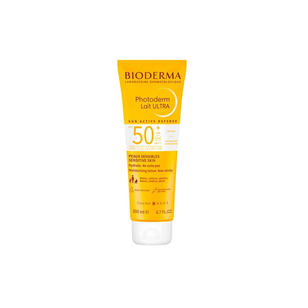 "Bioderma Photoderm Max Sun Family Milk Spf50+" pienelis saugantis nuo saulės visai šeimai 200ml