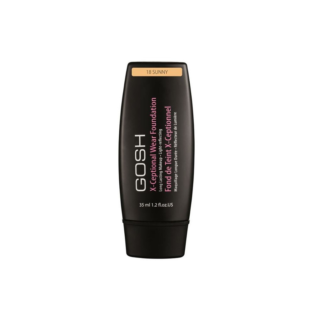 "Gosh X-Ceptional Wear Foundation" ilgalaikis makiažas 18 Sunny 35ml