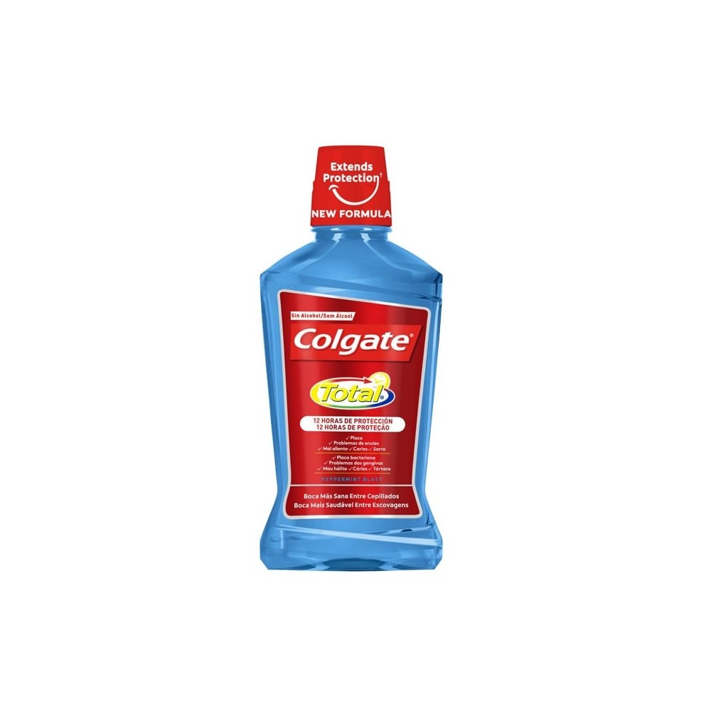 Colgate Total Burnos skalavimo skystis 0% alkoholio 500ml