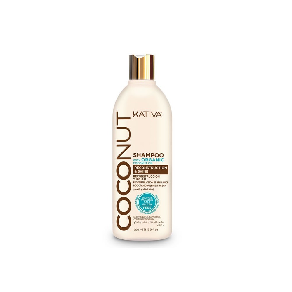 Kativa Coconut Shampoo Reconstruction & Shine 500ml