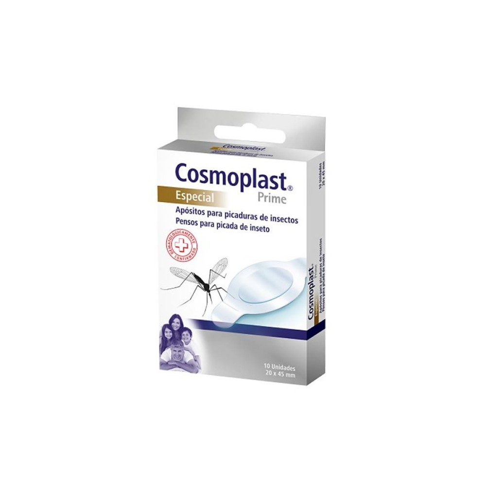 Cosmoplast Prime Prime Vabzdžių įkandimų tvarstis 10 vienetų