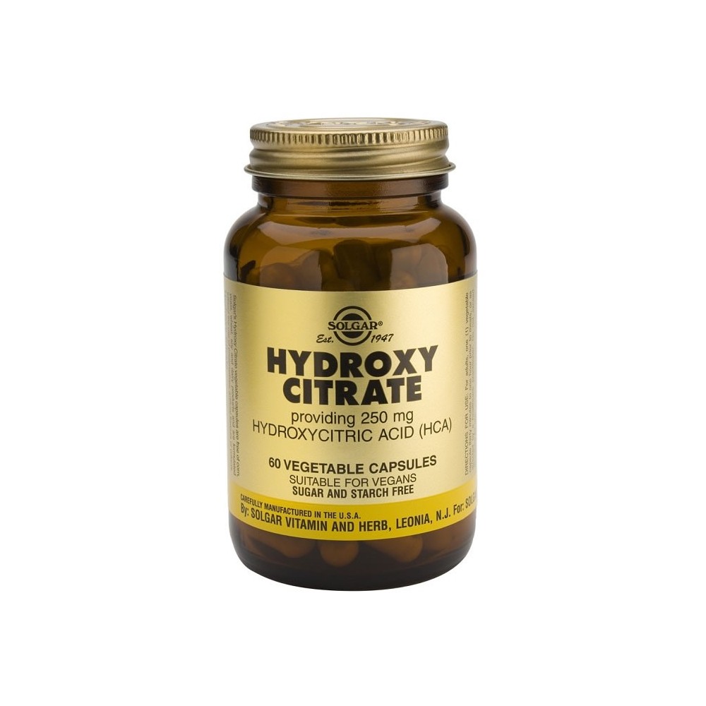 Solgar Hydroxycitrate 250mg 60 Capsules