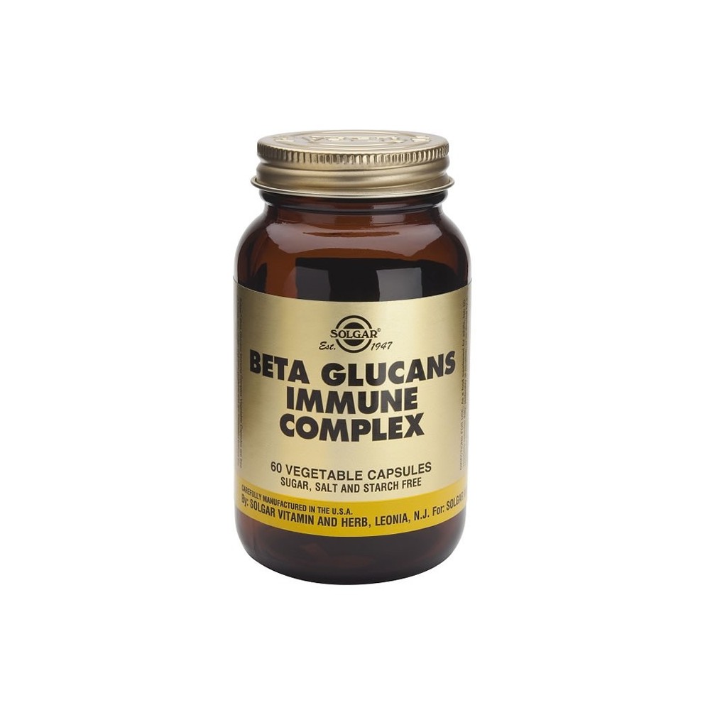 Solgar Beta Glucans Immune Complex 60 Capsules