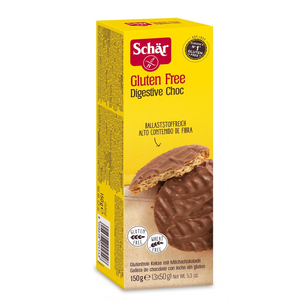 Dr. Schar Digestive Choc 150g