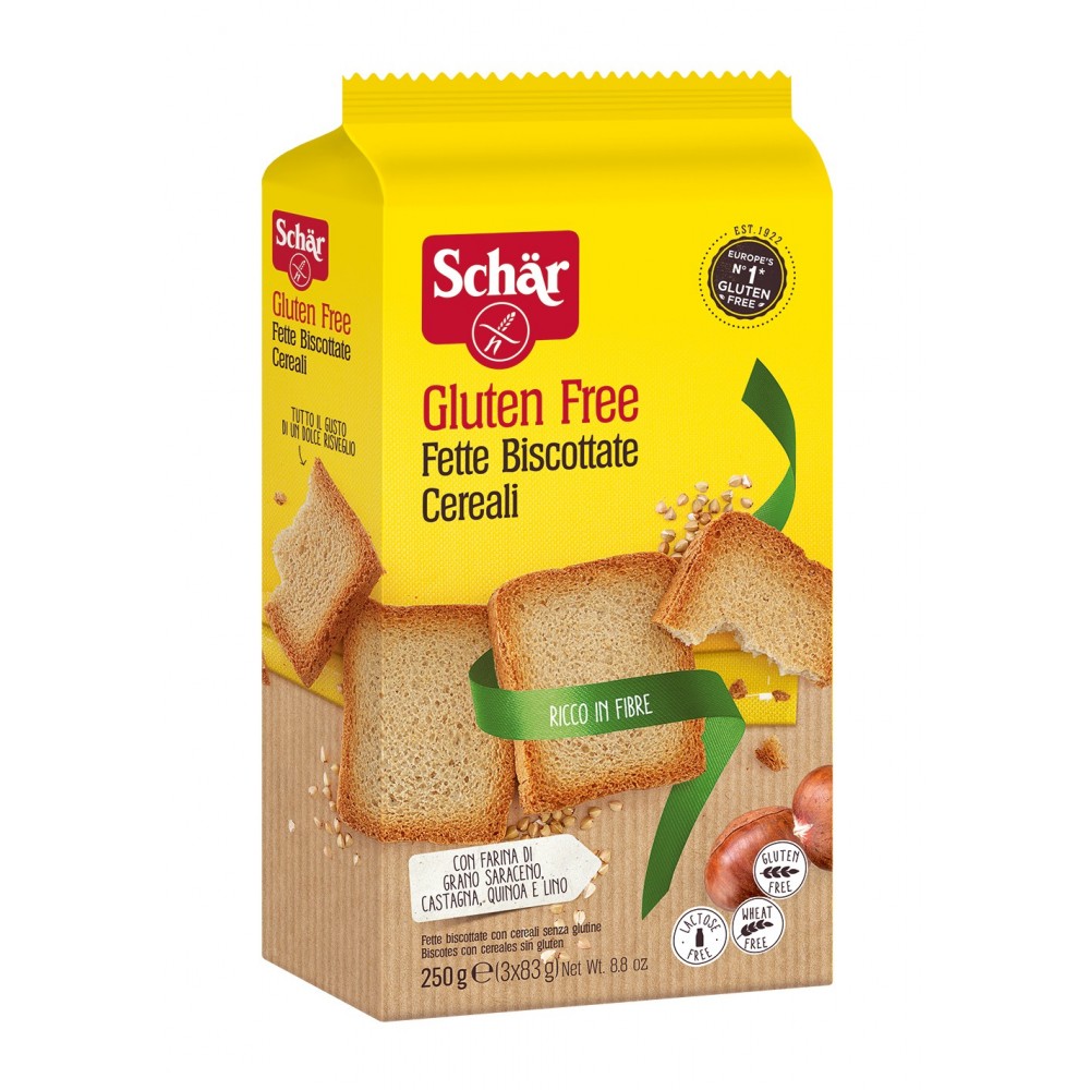 Dr. Schar Fette Biscottate Cereali 260g