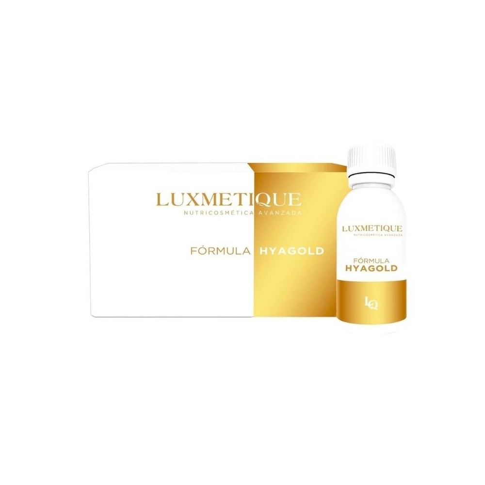 Luxmetique Hyagold Formula geriamoji nutrikosmetika 15 vnt x30ml