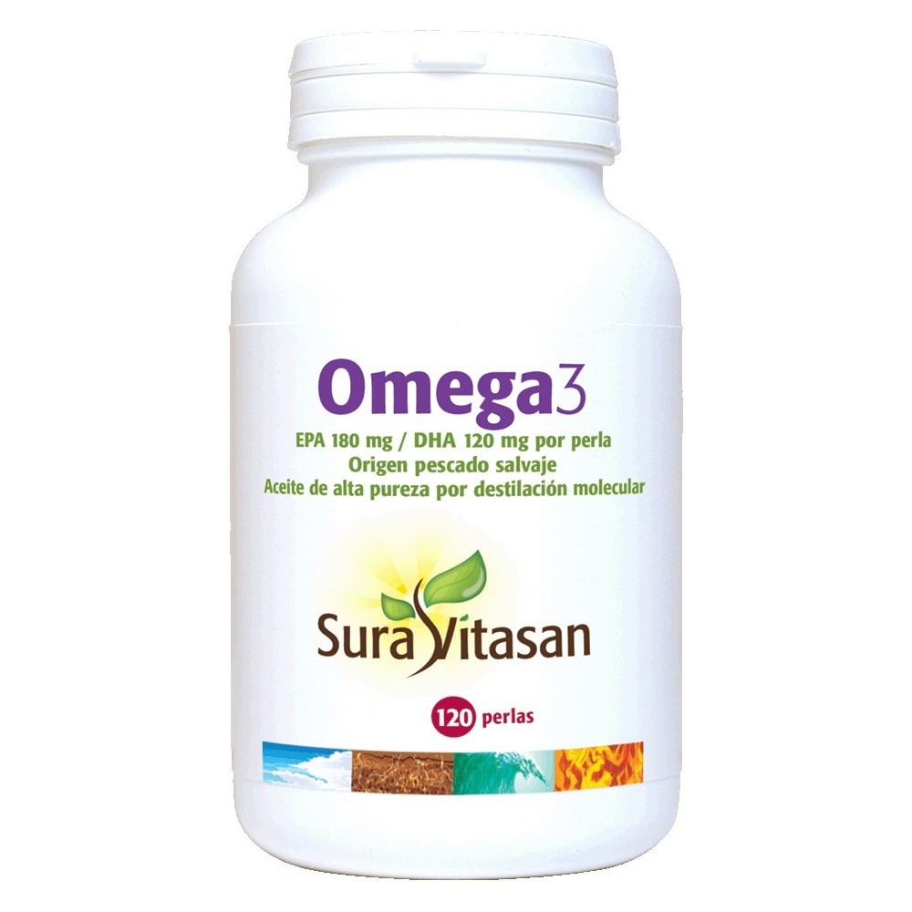 Sura Vitas Omega 3 1200 Mg 120 gramų