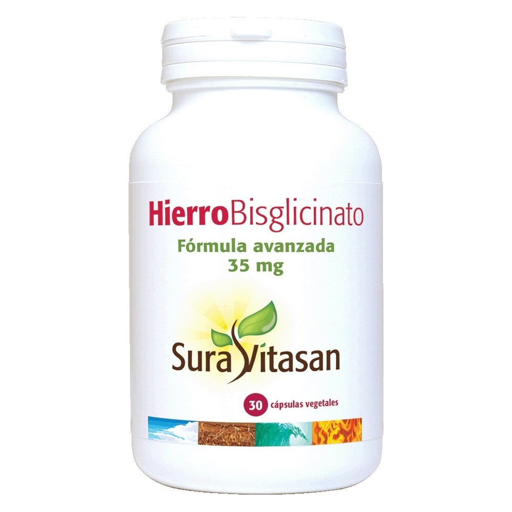 Sura Vitas Hierro Bisglicinato 30 Caps